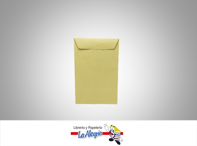 SOBRE KRAFT 1/2 CARTA 15X23 CM UND MARCA S/M   