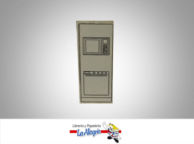 MOBILIARIO HORNO P/MAQUETA ESC 1:50 UND MARCA S/M   