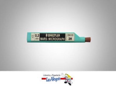 MINA STAEDTLER MARS-MIRCROGRAPH 0,3MM 3H MARCA STAEDTLER   