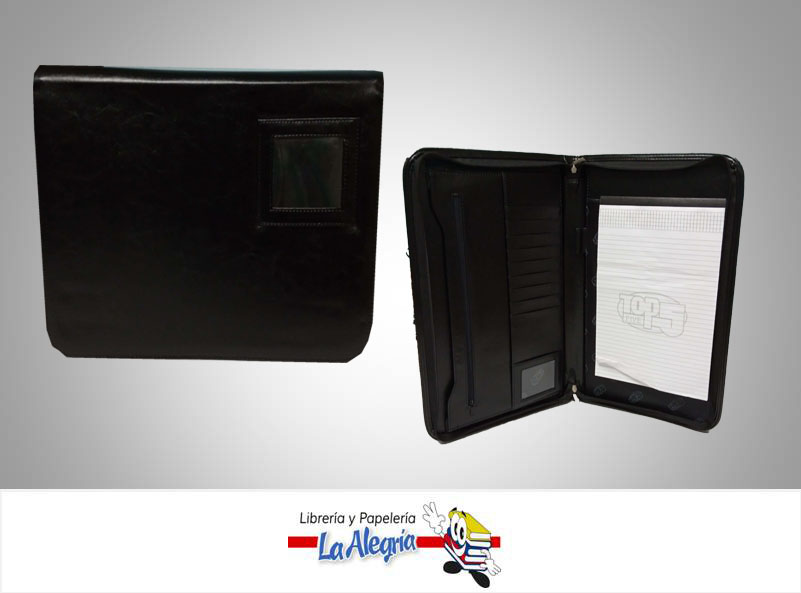 CARPETA EJECUTIVA OFICIO NEGRO UND MARCA TOP FIVE   
