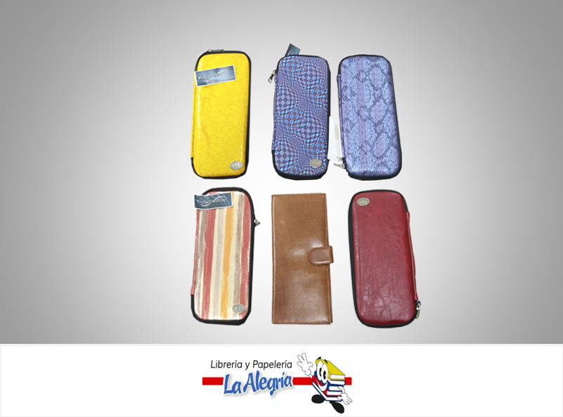 PORTA CHEQUERA-TARJETAS MODELOS VARIADOS    