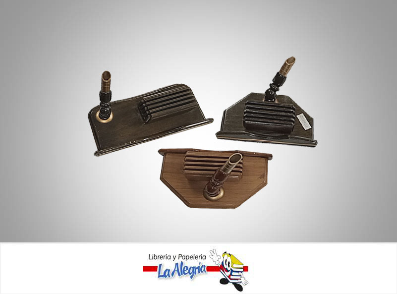 PORTA LAPIZ Y TARJETERO EN MADERA UND    