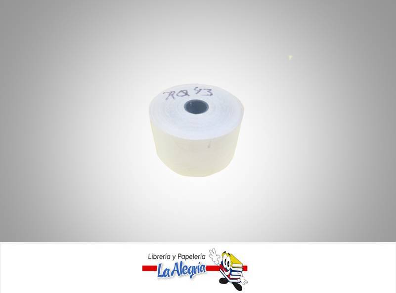 ROLLO PAPEL QUIMICO 37MMX70MM UND MARCA S/M   