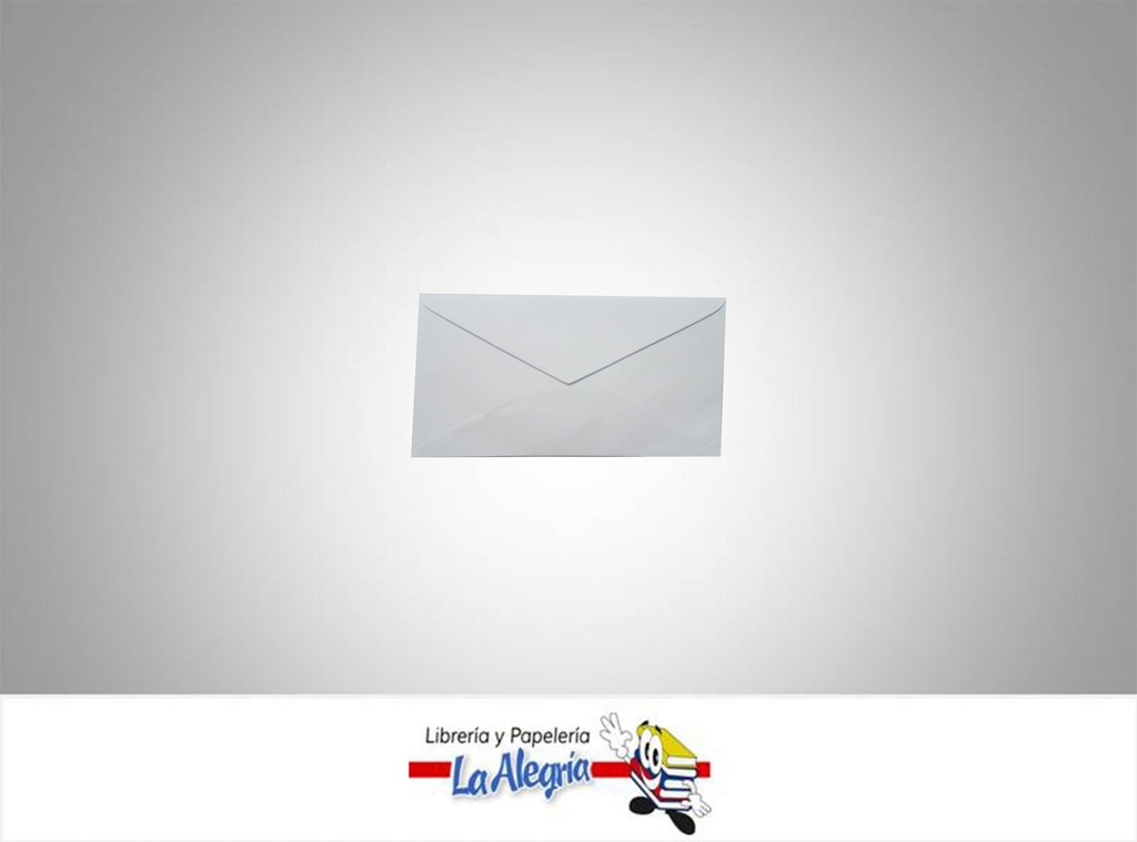 SOBRE NRO3 10,8X7,1 CM BLANCO UND MARCA S/M   