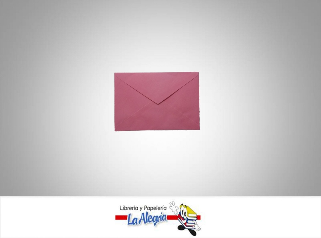 SOBRE # 3 10,8X7,1 CM ROSADO UND MARCA CROMO DISEÑO