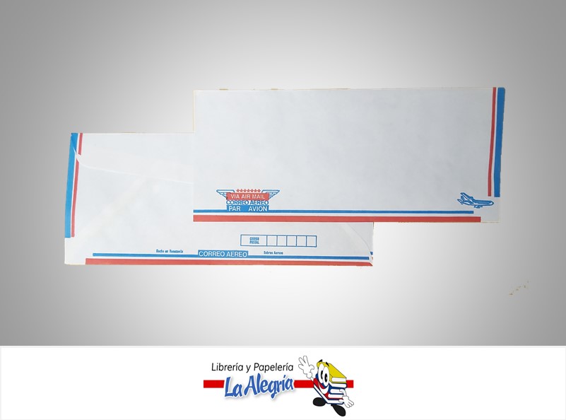 SOBREAEREO 23,5X10,1 CM BLANCO UND MARCA S/M   