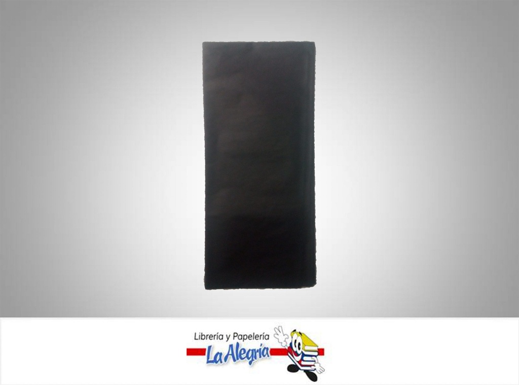 PAPEL SEDA 50X70 CM NEGRO PLIEGO MARCA S/M   