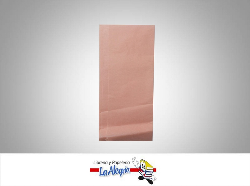 PAPEL SEDA 50X70 CM SALMON PLIEGO MARCA S/M   
