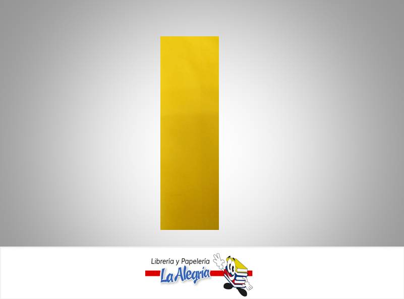 PAPEL SEDA 50X70 CM AMARILLO FUERTE PLIEGO MARCA S/M