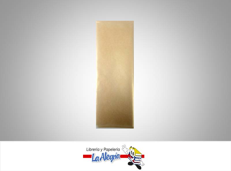 PAPEL SEDA 50X70CM PERLADO AMARILLO PLIE MARCA S/M   