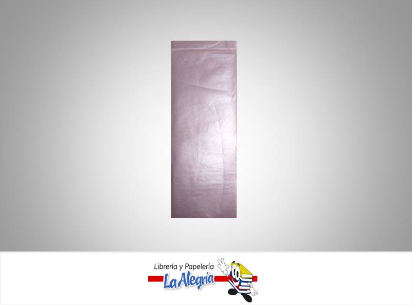 PAPEL SEDA 50X70CM PERLADO MORADO PLIEGO MARCA S/M   