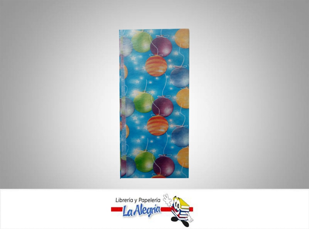 PAPEL SEDA 50X70 CM GLOBOS AZUL PLIEGO MARCA S/M   