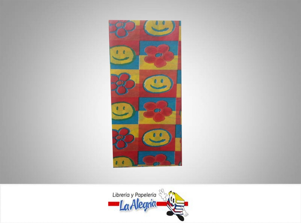 PAPEL SEDA 50X70 CM CARITA/FLOR PLIEGO MARCA S/M   