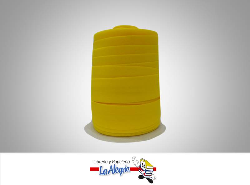 CINTA SESGO 25 MM AMARILLO XMETRO MARCA S/M   
