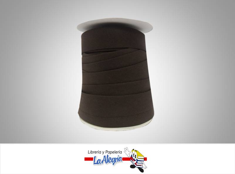 CINTA SESGO 25MM MARRON XMETRO MARCA S/M   
