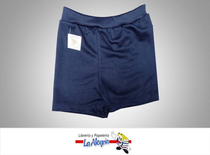 SHORT ESCOLAR BAJO/FALDA TALLA 6 AZUL MA MARCA ELDAMIL   