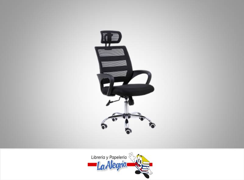 SILLA EJECUTIVA CON APOYA CABEZA MARCA S/M   