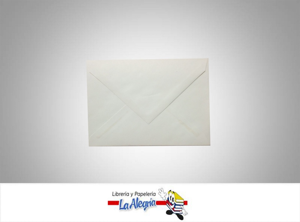 SOBRE 17X14 CM BLANCO UND MARCA S/M   