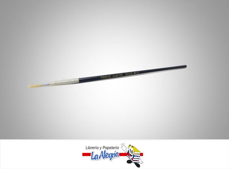 PINCEL REDONDO MANGO CORTO 766 N00 UND MARCA TODY   