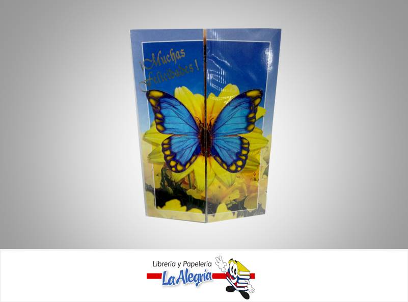 TARJETA DE REGALO 19,8X27,4 SURTIDAS MARCA S/M   