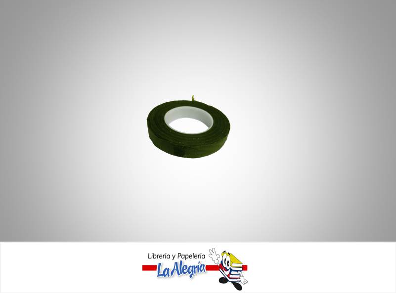 TEIPE FLORAL 13MM VERDE UND    
