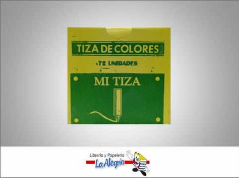 TIZA DE COLOR 72 UND MARCA MI TIZA   