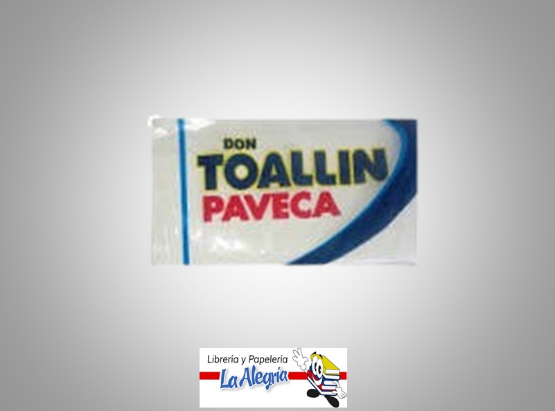 DON TOALLIN TOALLAS INTERCALADAS PAQUETE DE 180 UND MARCA PAVECA
