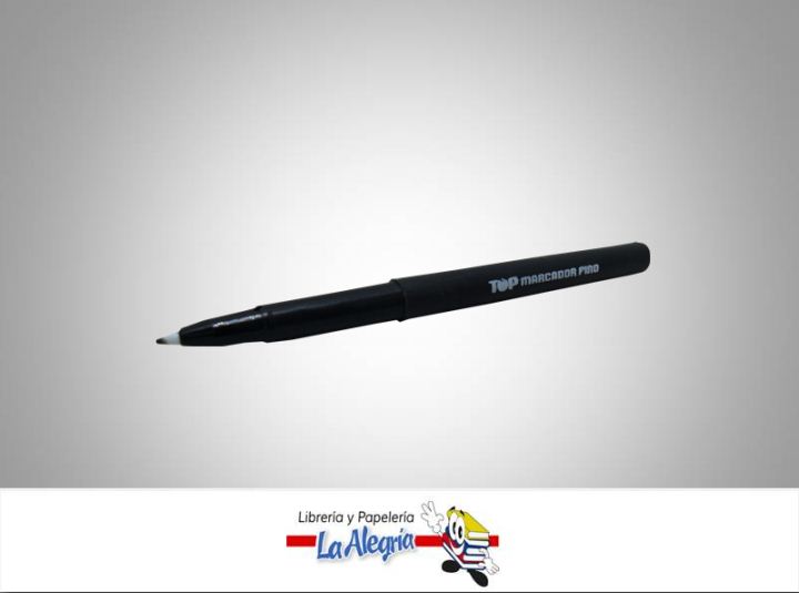 MARCADOR PERMANENTE PTA/FINA NEGRO UND MARCA LIDERPEN   