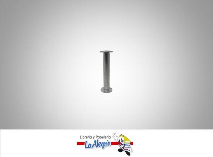 TORNILLO D/POSTE 2,5CM PLATEADO UND MARCA S/M