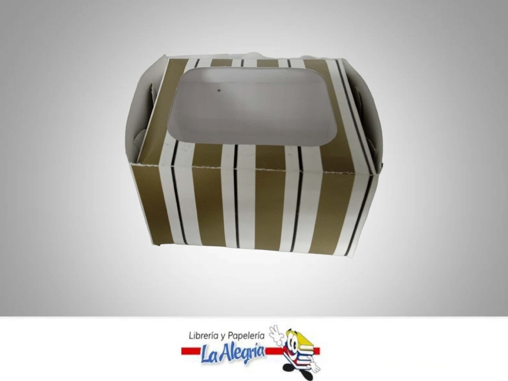 CAJA DE REGALO ARMABLE CON VI 7,5X10X12C MARCA PRESTO PACK   