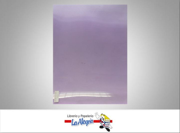 TAPA P/ENCUAD TRANSP MORADO CARTA UND MARCA S/M   