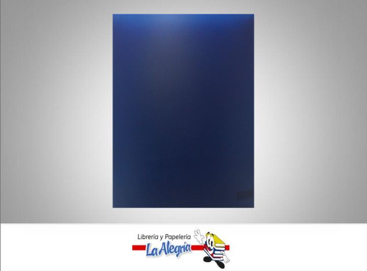 TAPA PARA ENCUADERNAR TRANSPARENTE LINEA DIAGONAL CARTA AZUL UND MARCA S/M