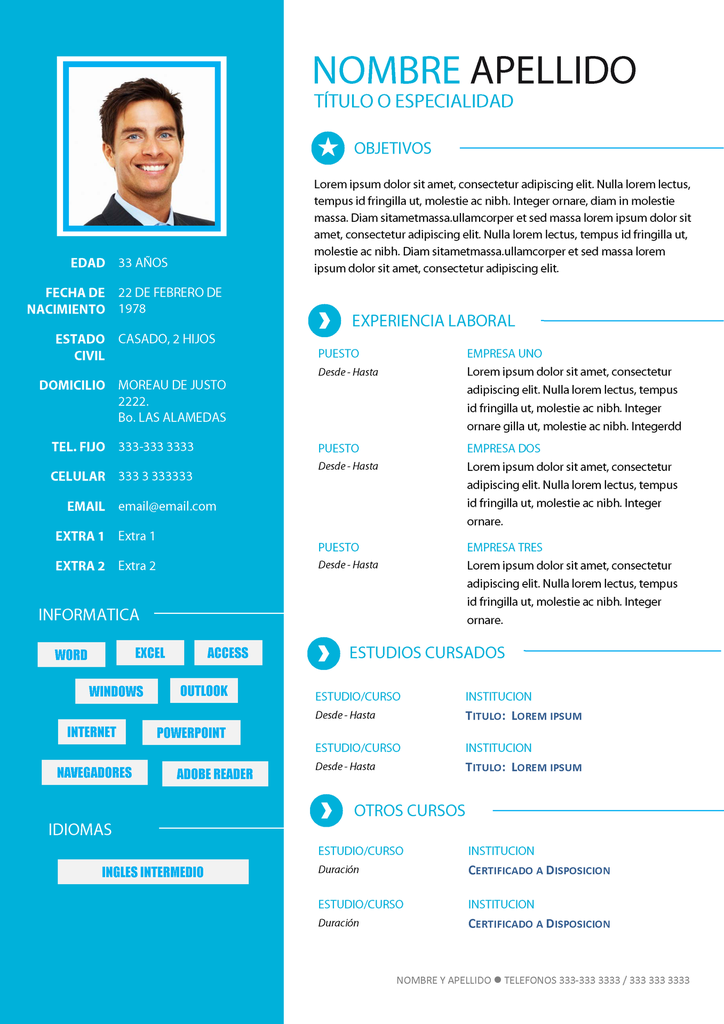TRANSCRIPCION CURRICULUM UNA HOJA    