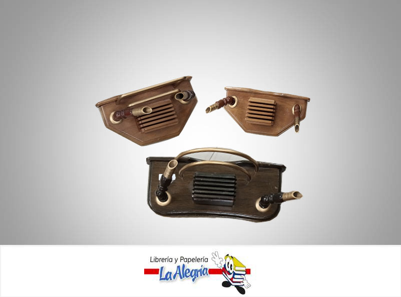 PORTA LAPIZ MULTIUSO EN MADERA UND    