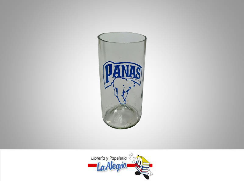 VASO VIDRIO PANAS UND MARCA S/M   