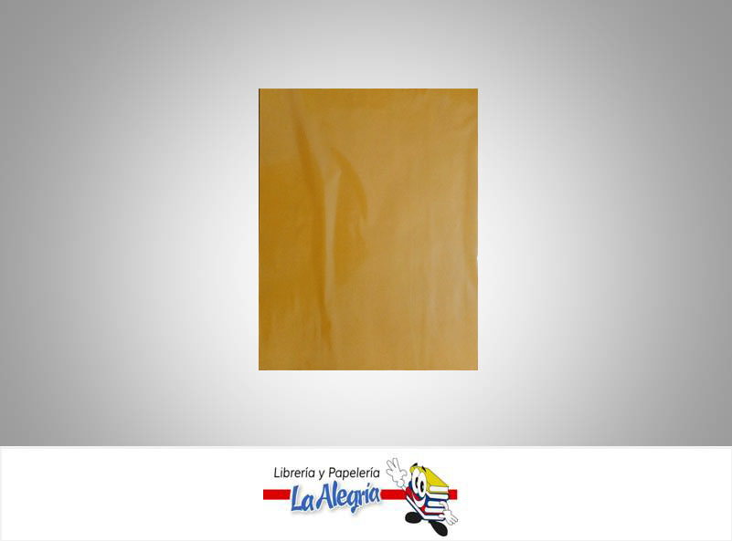 PAPEL CELOFAN NARANJA UNICOLOR X METRO MARCA S/M   