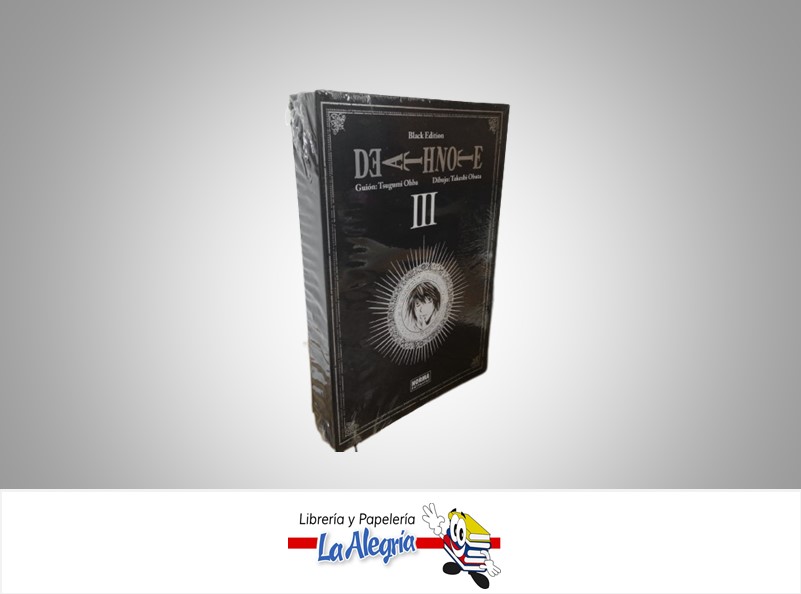 DEATH NOTE BLACK EDITION III TEMATICA MANGA AUTOR TSUGUMI OHBA NORMA EDITORIAL