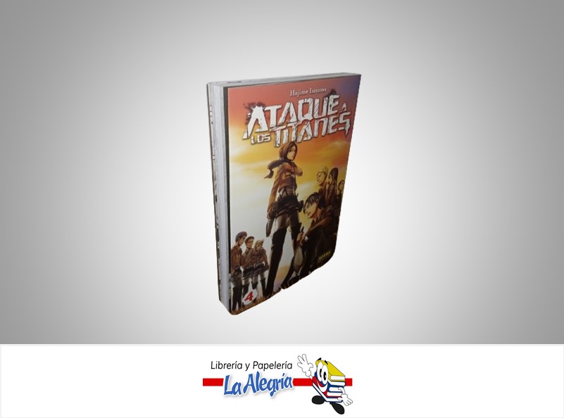 ATAQUE A LOS TITANES 4 HAJIME ISAYAMA NORMA EDITORIAL
