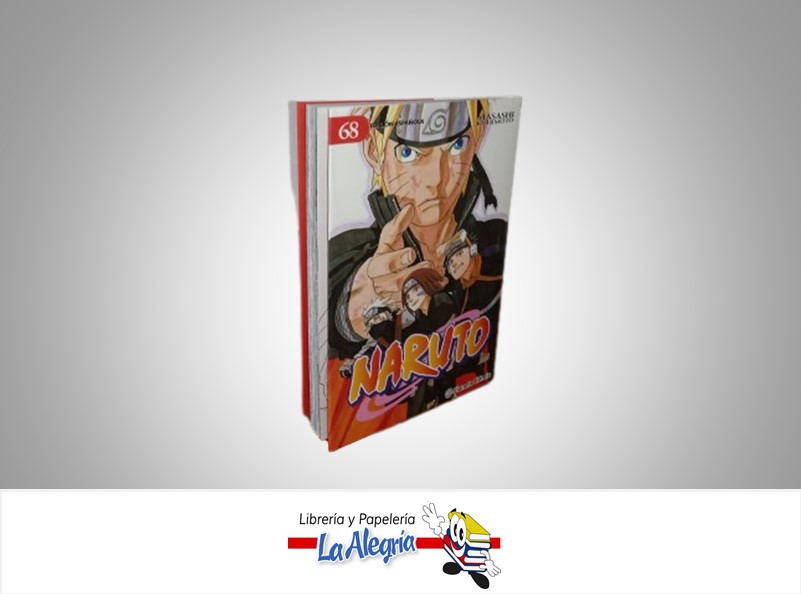 NARUTO 68 AUTOR MASASHI KISHIMOTO  MARCA PLANETA COMIC