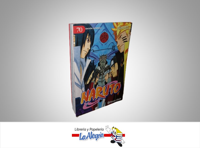 NARUTO 70 AUTOR MASASHI KISHIMOTO  MARCA PLANETA COMIC
