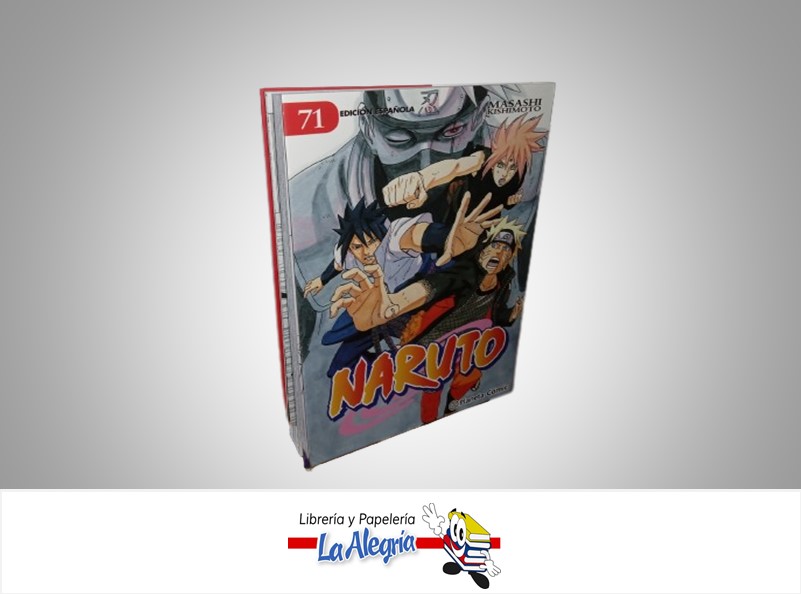 NARUTO 71 AUTOR MASASHI KISHIMOTO  MARCA PLANETA COMIC