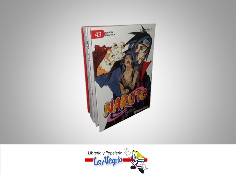 NARUTO 43 AUTOR MASASHI KISHIMOTO  MARCA PLANETA COMIC