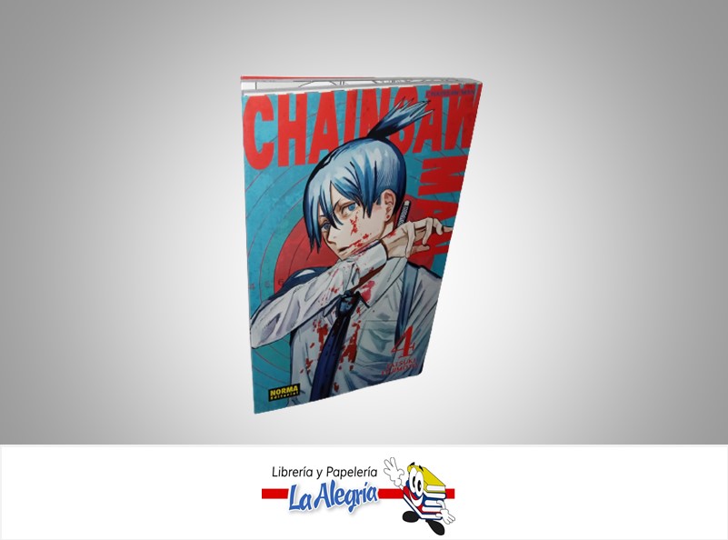 CHAINSAW MAN VOL. 4  TATSUKI FUJIMOTO MARCA NORMA EDITORIAL