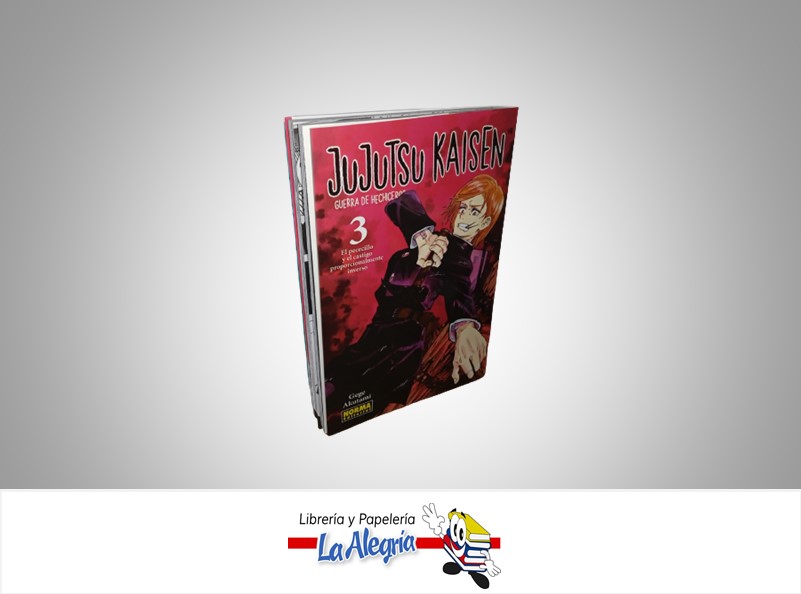 JUJUTSU KAISEN VOL.3 GEGE AKUTAMI NORMA EDITORIAL