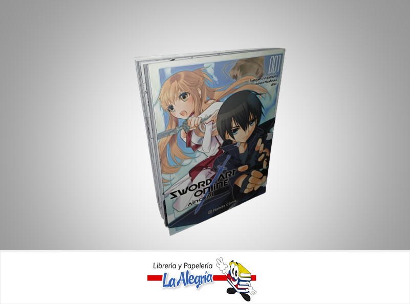 SWORD ART ONLINE AINCRAID 001 AUTOR REKI KAWAHARA MARCA PLANETA COMIC