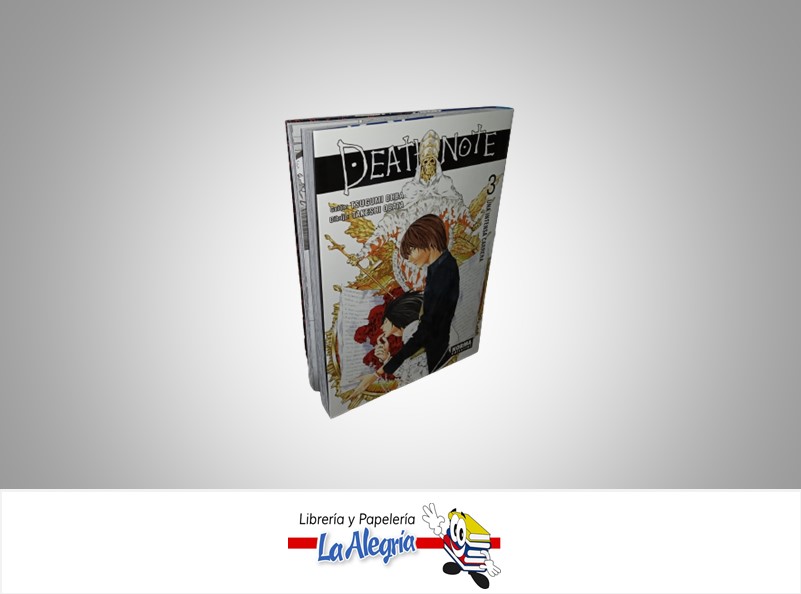 DEATH NOTE 03 UNA INTENSA CARRERA TEMATICA MANGA TSUGUMI OHBA MARCA NORMA EDITORIAL