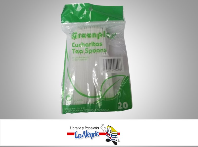 CUCHARA DESECHABLE PICNIC PEQUEÑA PAQUETE  20  UND MARCA OCEAN PLAST