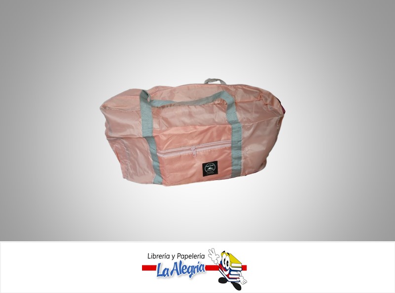BOLSO VIAJERO  IMPERMABLE 48X32X16CM ROSADO MARCA S/M