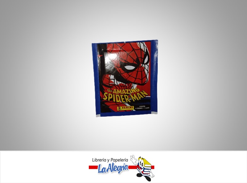 BARAJITA THE AMAZING SPIDER-MAN SOBRE MARCA PANINI