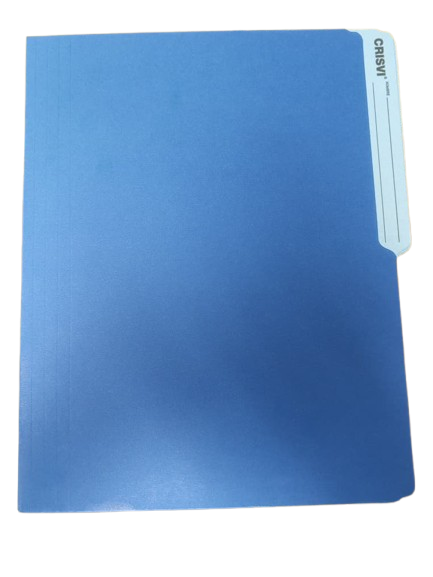 CARPETA MANILA CARTA AZUL MARINO UND MARCA S/M